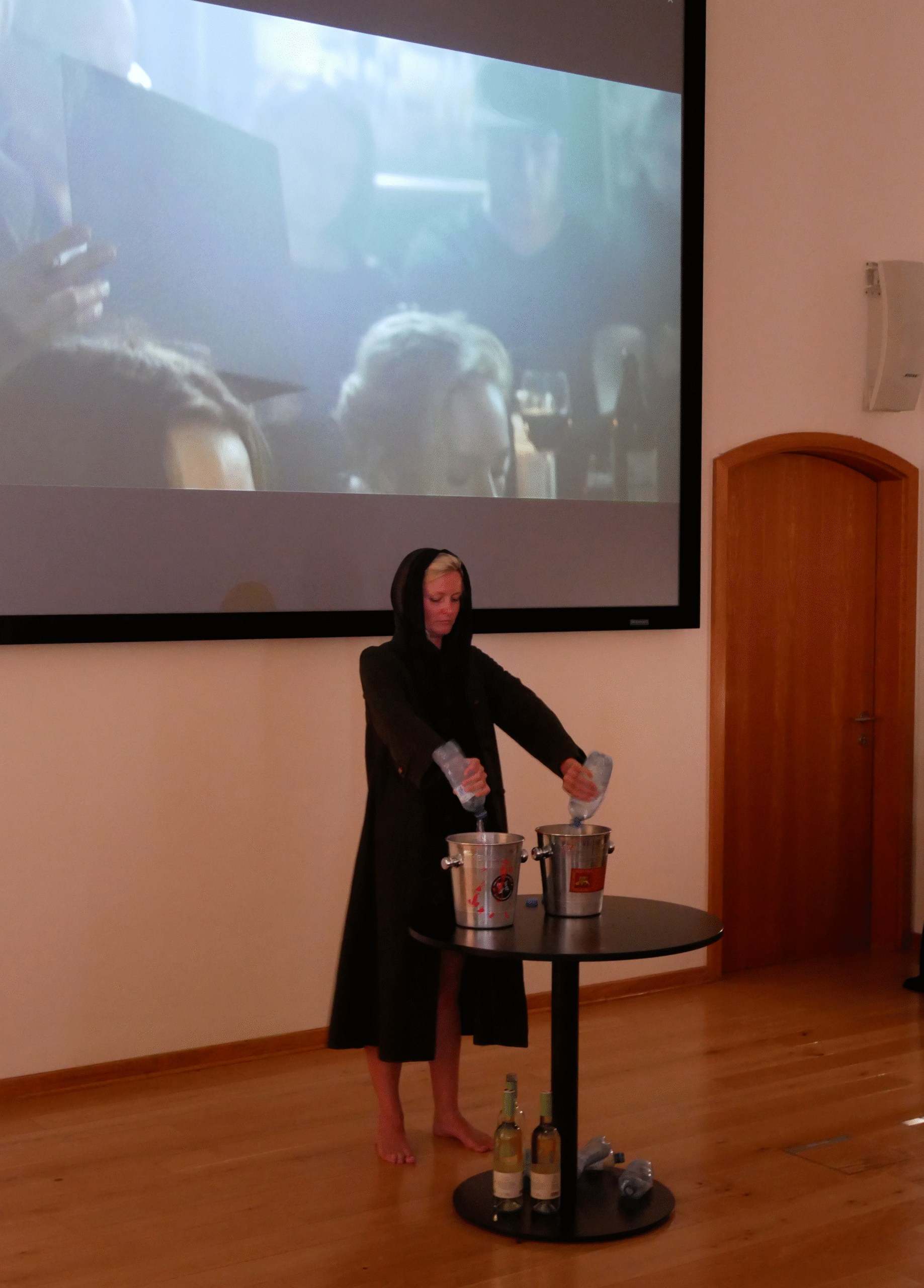 Lydia Haider während ihrer Performance