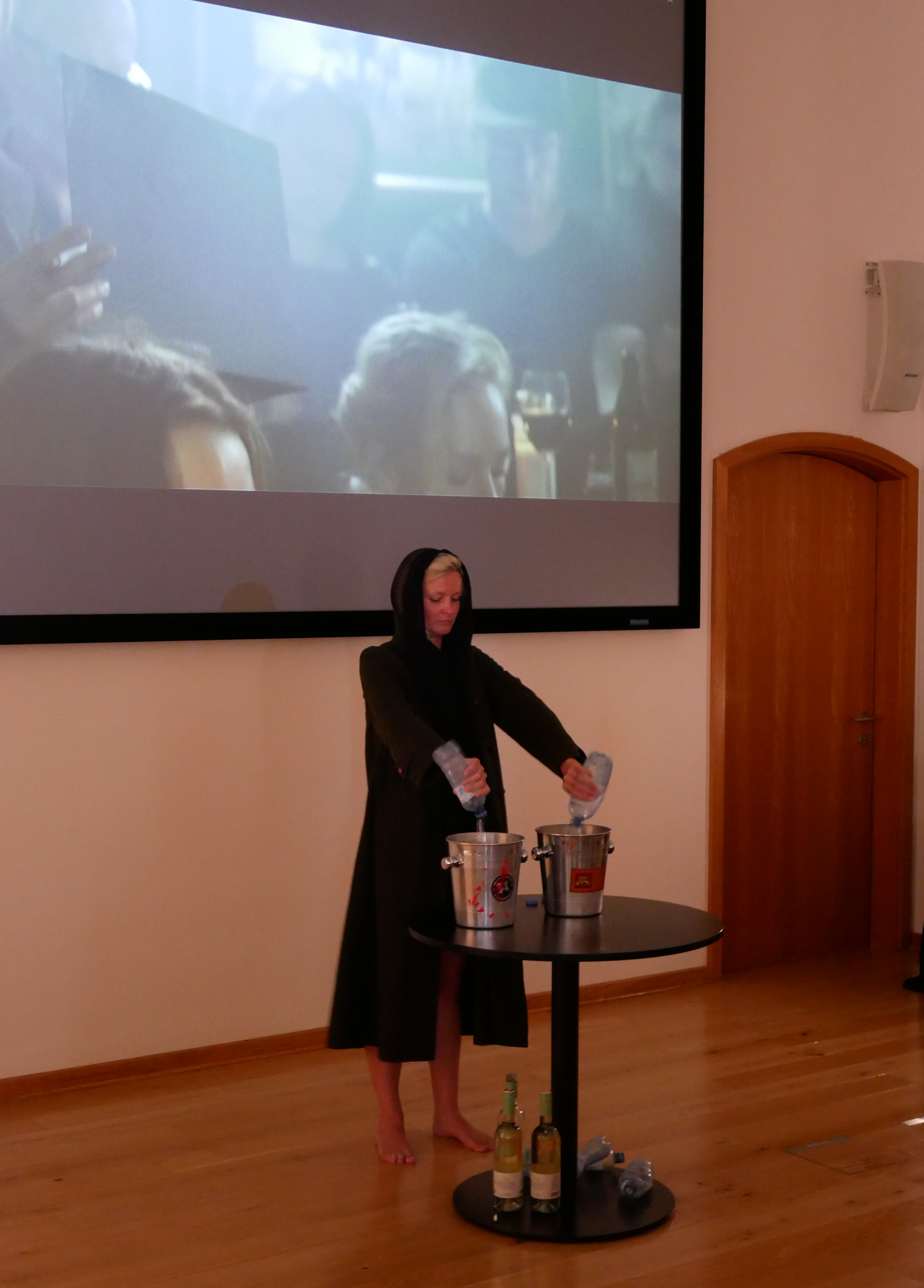 Lydia Haider während ihrer Performance