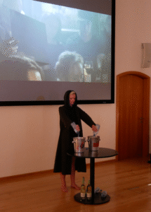 Lydia Haider während ihrer Performance